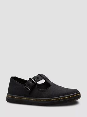 Dr. Martens Woolwich Canvas Mary Janes in black - Size 9